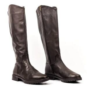 Nordstrom Oliver Riding Boots 6 Brown NWOT Tall Knee High Academia Capsule